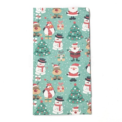 Christmas Theme Rectangle Paper Bags CARB-G006-01G-1