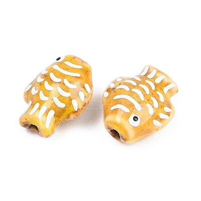 Handmade Porcelain Beads PORC-K010-08-07-1