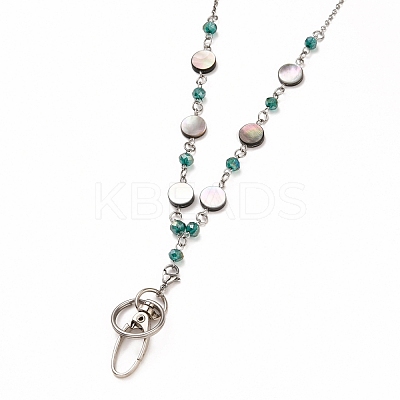 ID Card Neck Strap Card Holder AJEW-PH01411-1