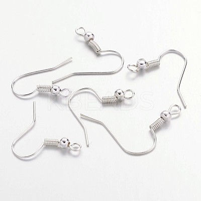 Iron Earring Hooks J07JW-S-1