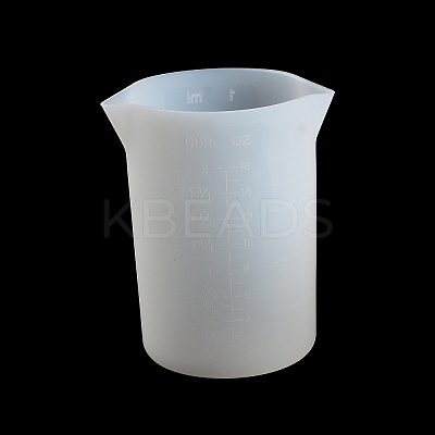 Silicone Epoxy Resin Mixing Measuring Cups DIY-G091-07G-1