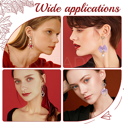 DIY Imitation Pearl Earring Making Kit DIY-SC0019-31-1