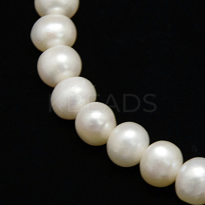 Natural Cultured Freshwater Pearl Beads Strands PEAR-L001-C-13-1