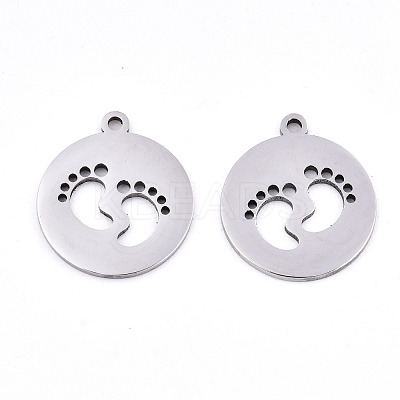 Jewelry Non-Tarnish 201 Stainless Steel Pendants STAS-S081-008-1