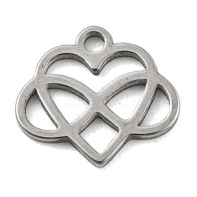 Non-Tarnish Laser Cut 304 Stainless Steel Charms LS-STAS-G323-03P-1