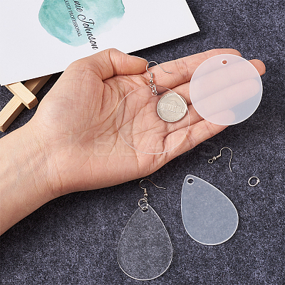 DIY Dangle Earring Making DIY-TA0002-65P-1