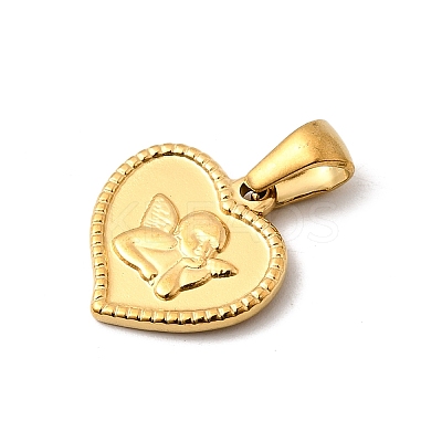 304 Stainless Steel Charms STAS-B094-15G-1