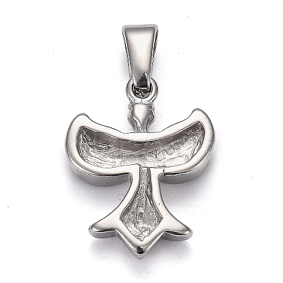Tarnish Resistant 304 Stainless Steel Pendants LS-STAS-H110-19P-1