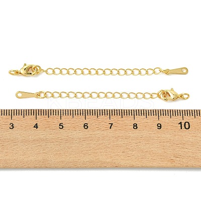 SHEGRACE Brass Curb Chain Extender XGR0150G-165G-1