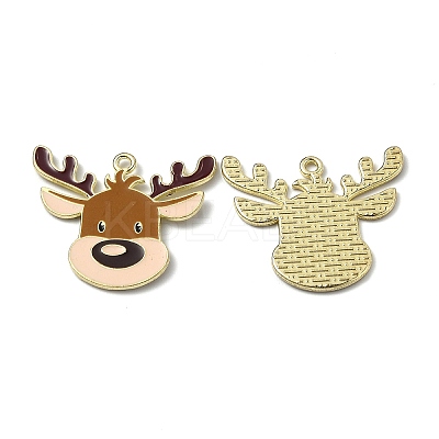 Alloy Enamel Pendants X-ENAM-Z001-08G-1