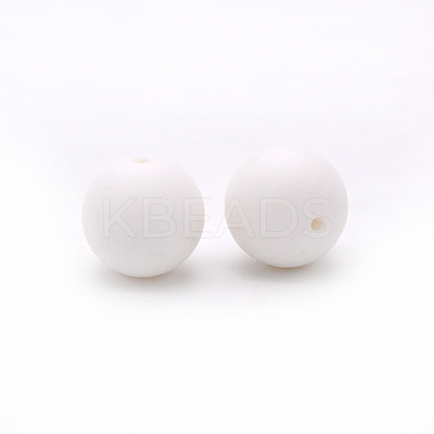 Silicone Beads Round Rubber Bead 15MM Loose Spacer Beads for DIY Supplies Jewelry Keychain Making FIND-SX0001-204-1