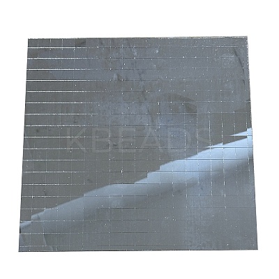 Self-Adhesive Glass Mosaic Tiles GLAA-WH0033-88-1
