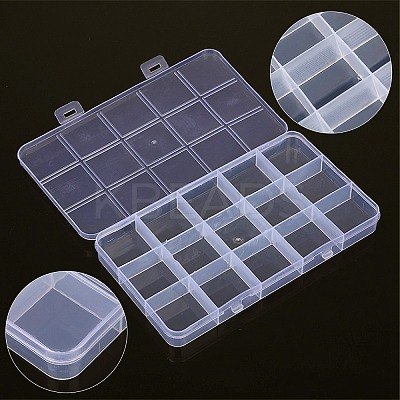 1Pc Polypropylene(PP) Bead Storage Containers CON-DJ0001-48-1