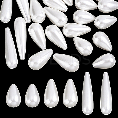 Electroplate Shell Pearl Beads Strands BSHE-PH0001-52-1