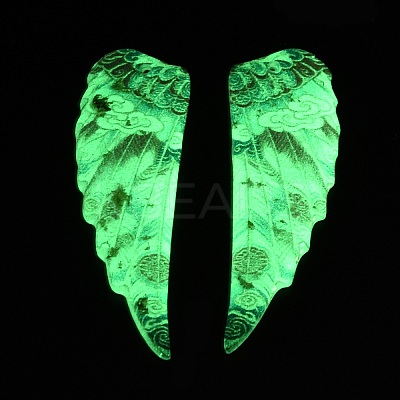 Luminous Transparent Epoxy Resin Pendants RE-CBAE738-03A-1