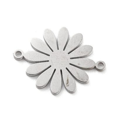 Non-Tarnish 304 Stainless Steel Connector Charms STAS-P332-11P-1