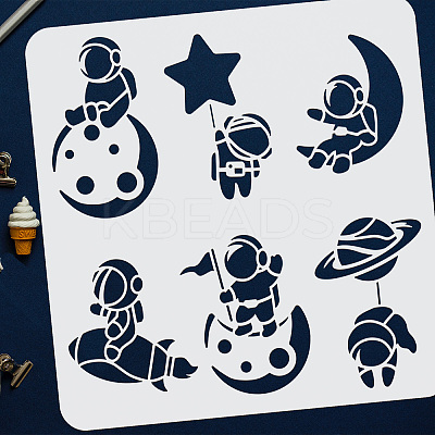 PET Hollow Out Drawing Painting Stencils DIY-WH0391-0345-1