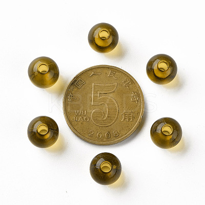 Transparent Acrylic Beads X-MACR-S370-A8mm-737-1