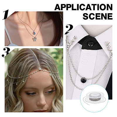 DIY Chain Bracelet Necklace Making Kit DIY-AR0003-67A-1