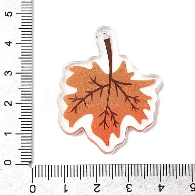 Printed Acrylic Pendants FIND-I057-03-1