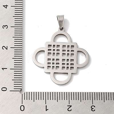 Non-Tarnish 304 Stainless Steel Pendants LS-STAS-U010-22P-1