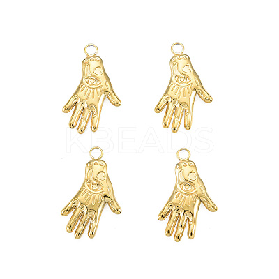Ion Plating(IP) 201 Stainless Steel Pendants STAS-N098-236LG-1
