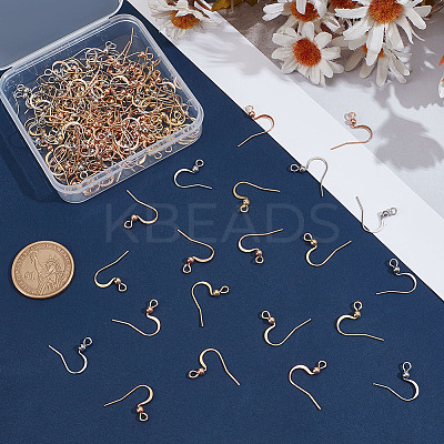 150Pcs 3 Styles Stainless Steel French Earring Hooks STAS-ME0002-42-1