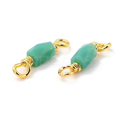 Eco-Friendly Electroplated Glass Links Connectors KK-K260-04G-05-RS-1