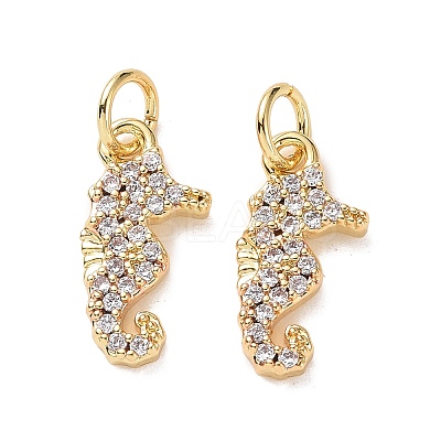 Brass Charms ZIRC-L070-70G-1