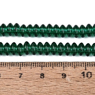 Transparent Glass Beads Strands GLAA-Q113-02A-A09-1