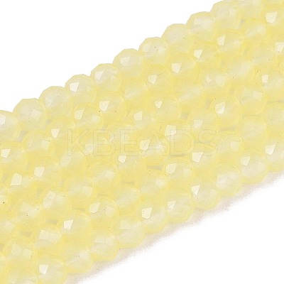 Imitation Jade Glass Beads Strands GLAA-T028-3mm-11H-1