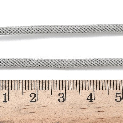 3MM Nylon Milan Cord Necklace Making NJEW-H084-01G-41-1