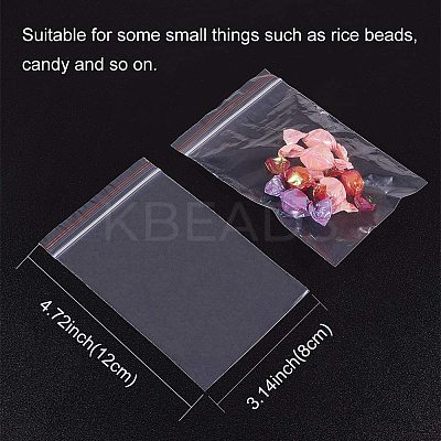 Rectangle Resealable Bags OPP-PH0001-15-8x12cm-1