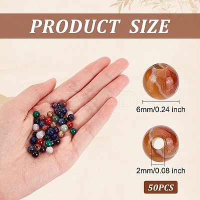 Natural & Synthetic Mixed Gemstone Beads G-OC0003-87A-1