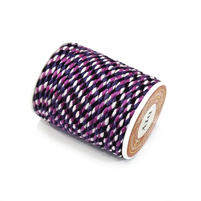 4-Ply Polycotton Cord with Metallic Thread OCOR-Z003-D46-1