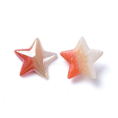 Opaque Glass Cabochons GGLA-S038-09B-10mm-1