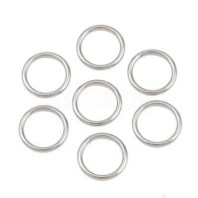 304 Stainless Steel Closed Jump Rings STAS-G393-06P-19-1