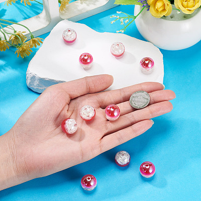 10Pcs Resin Beads PACR-TA0001-33E-1