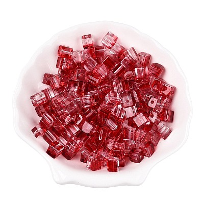 Baking Paint Transparent Glass Beads X1-DGLA-N005-01A-09-1