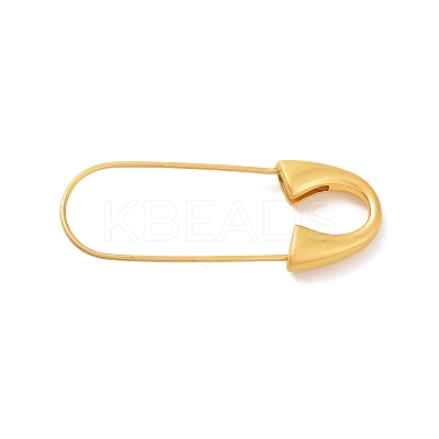 Brass Brooch Pin Findings KK-F840-01C-MG-1