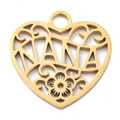 304 Stainless Steel Pendants LS-STAS-M076-04G-1