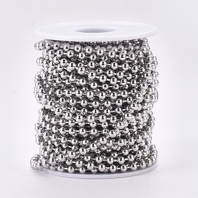 304 Stainless Steel Ball Chains CHS-F009-01E-P-1