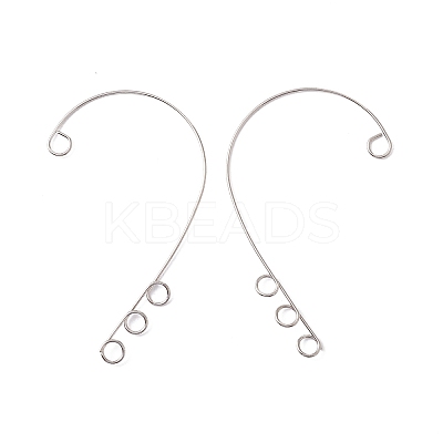 Tarnish Resistant 316 Stainless Steel Ear Cuff Findings LS-X-STAS-H148-01P-1