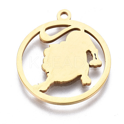 201 Stainless Steel Pendant STAS-Q237-M003-3-1