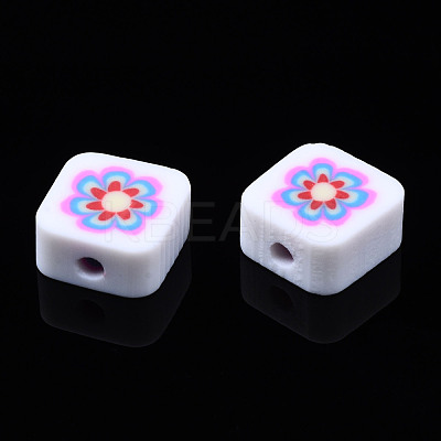 Handmade Polymer Clay Beads CLAY-N008-034G-1