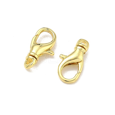 Brass Lobster Claw Clasps KK-G557-06B-G-1