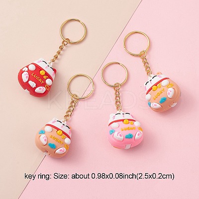 PVC Plastic Keychains KEYC-YW0001-12-1
