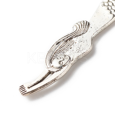Alloy Mermaid Bookmarks AJEW-JK00186-1