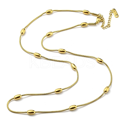 304 Stainless Steel Satellite Chains Double Layer Wrap Bracelet LS-BJEW-K235-02G-1