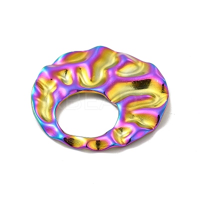 Ion Plating(IP) 304 Stainless Steel Pendants STAS-B032-16MC-1